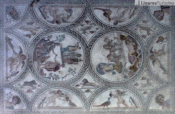 Mosaico de los Amores, descubierto en el verano de 2012